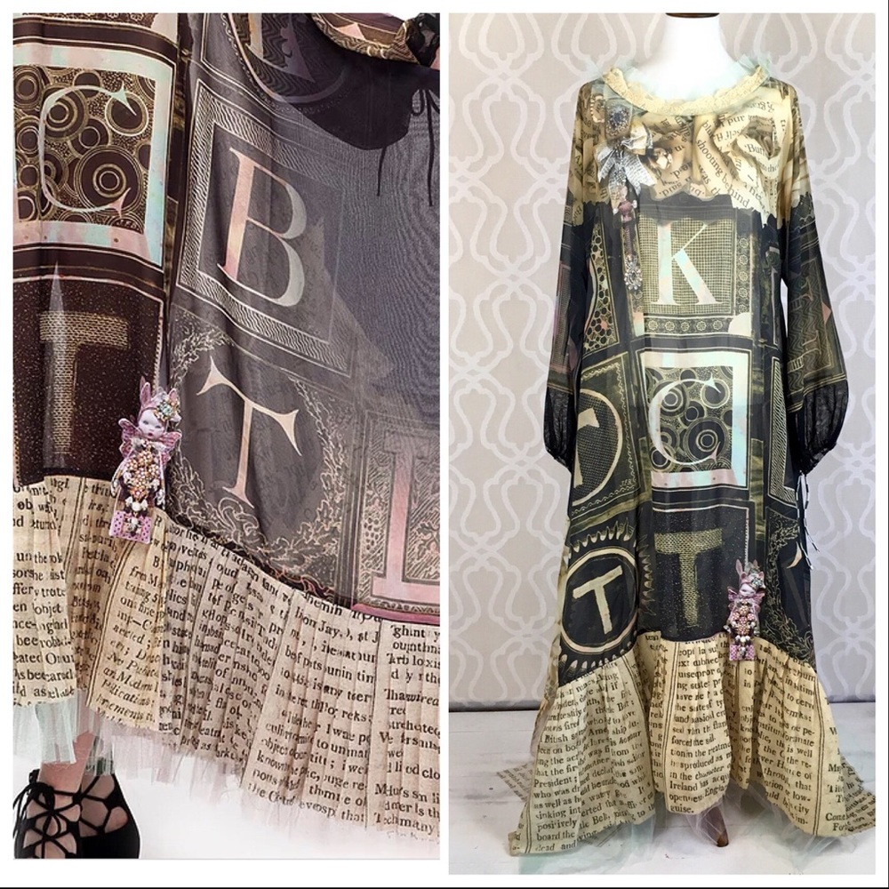 *TAKING DOWN* Angel Dust 3D Illusion Shawl Dress - Picture 4 of 8